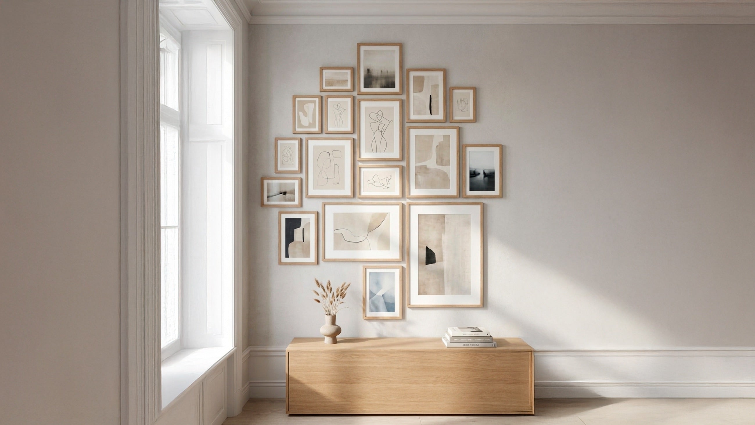 Pourquoi le cadre avec passe-partout est-il l'accessoire secret des décorateurs ? Le guide complet par Reine Mère