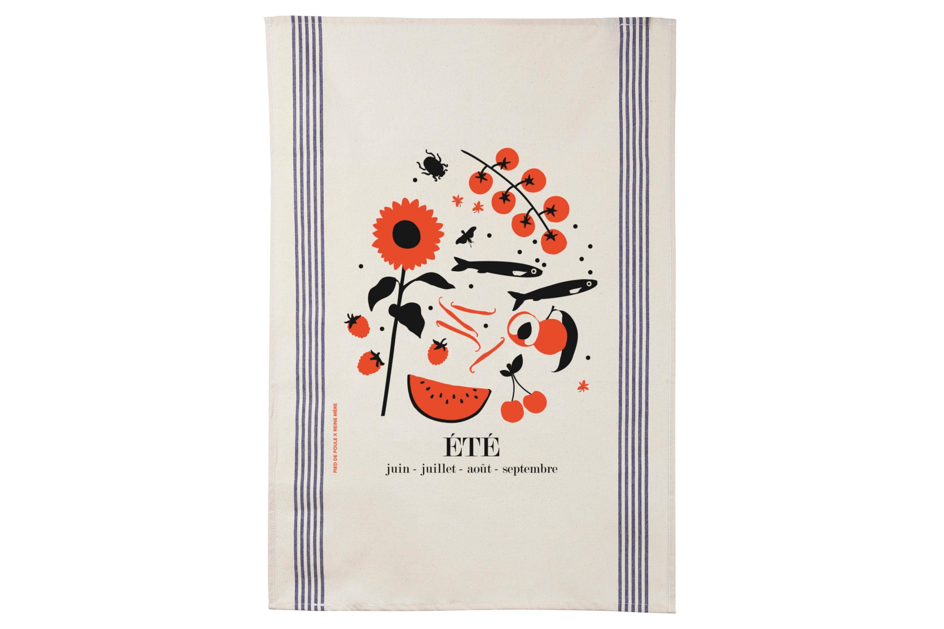 Torchon - 4 Saisons - Reine Mère