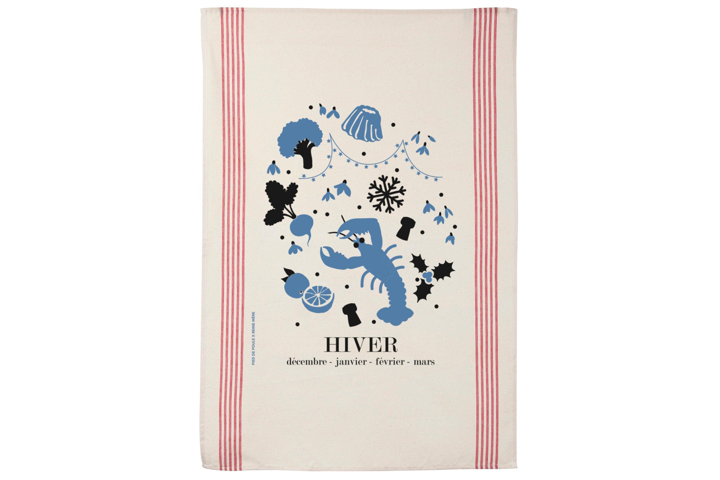 Torchon - 4 Saisons - Reine Mère