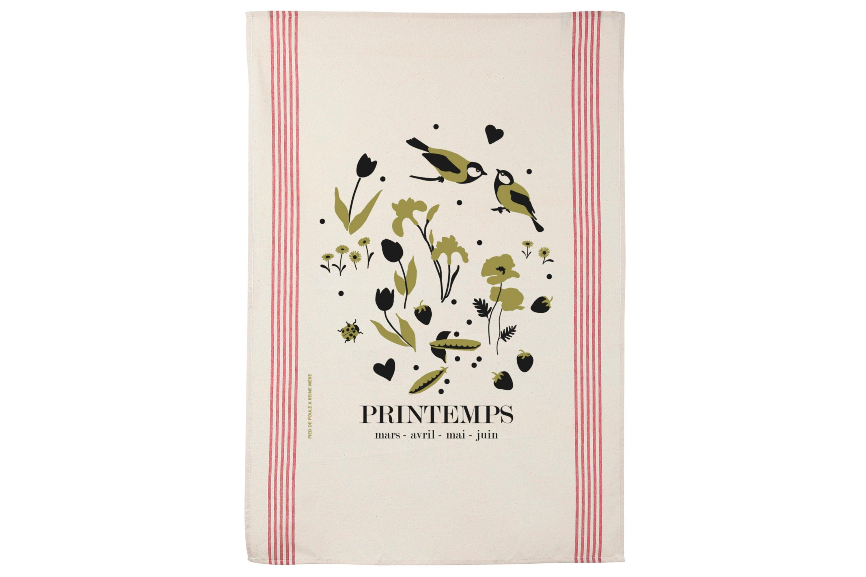 Torchon - 4 Saisons - Reine Mère