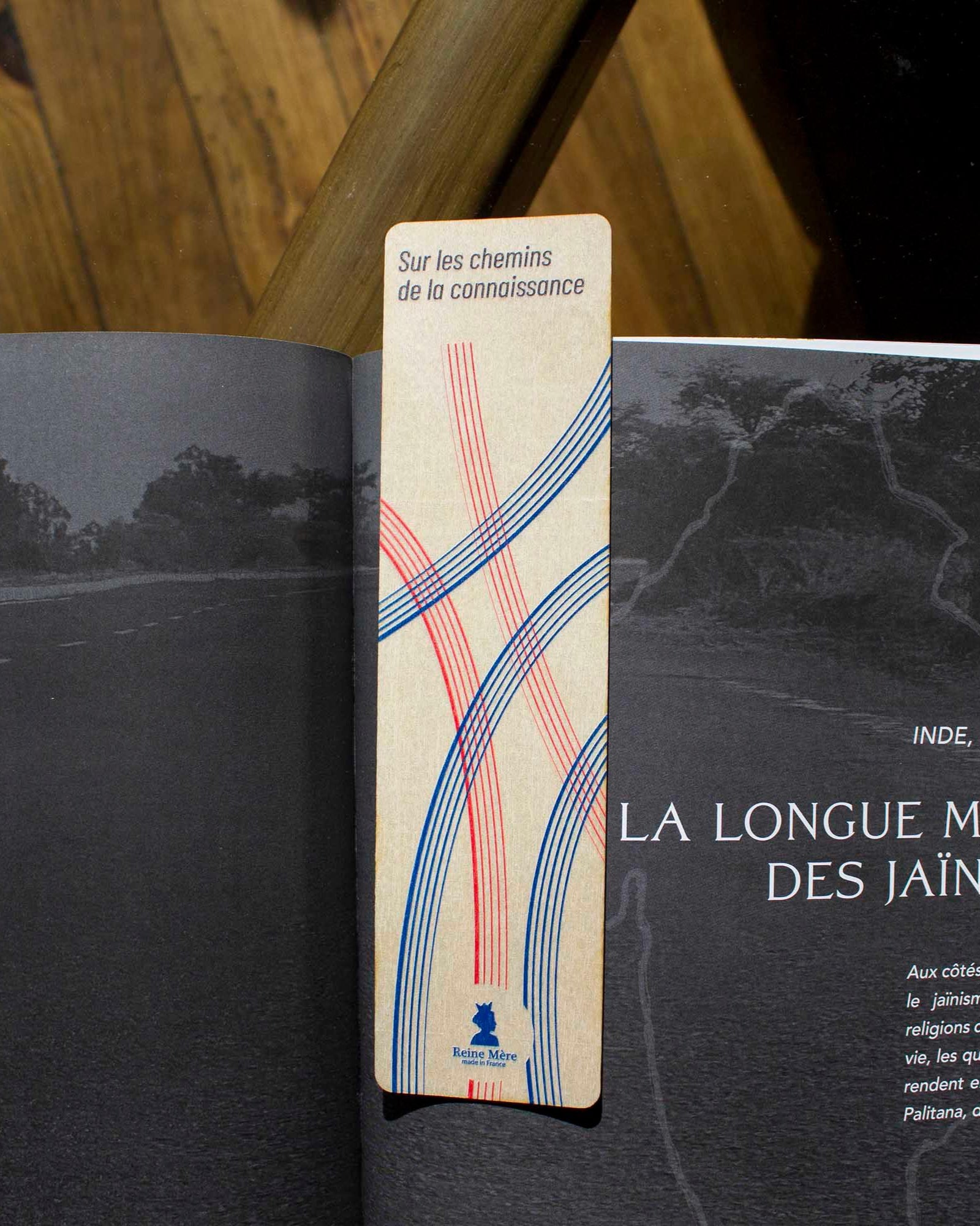 Marque-pages - Voyage du lecteur - Reine Mère