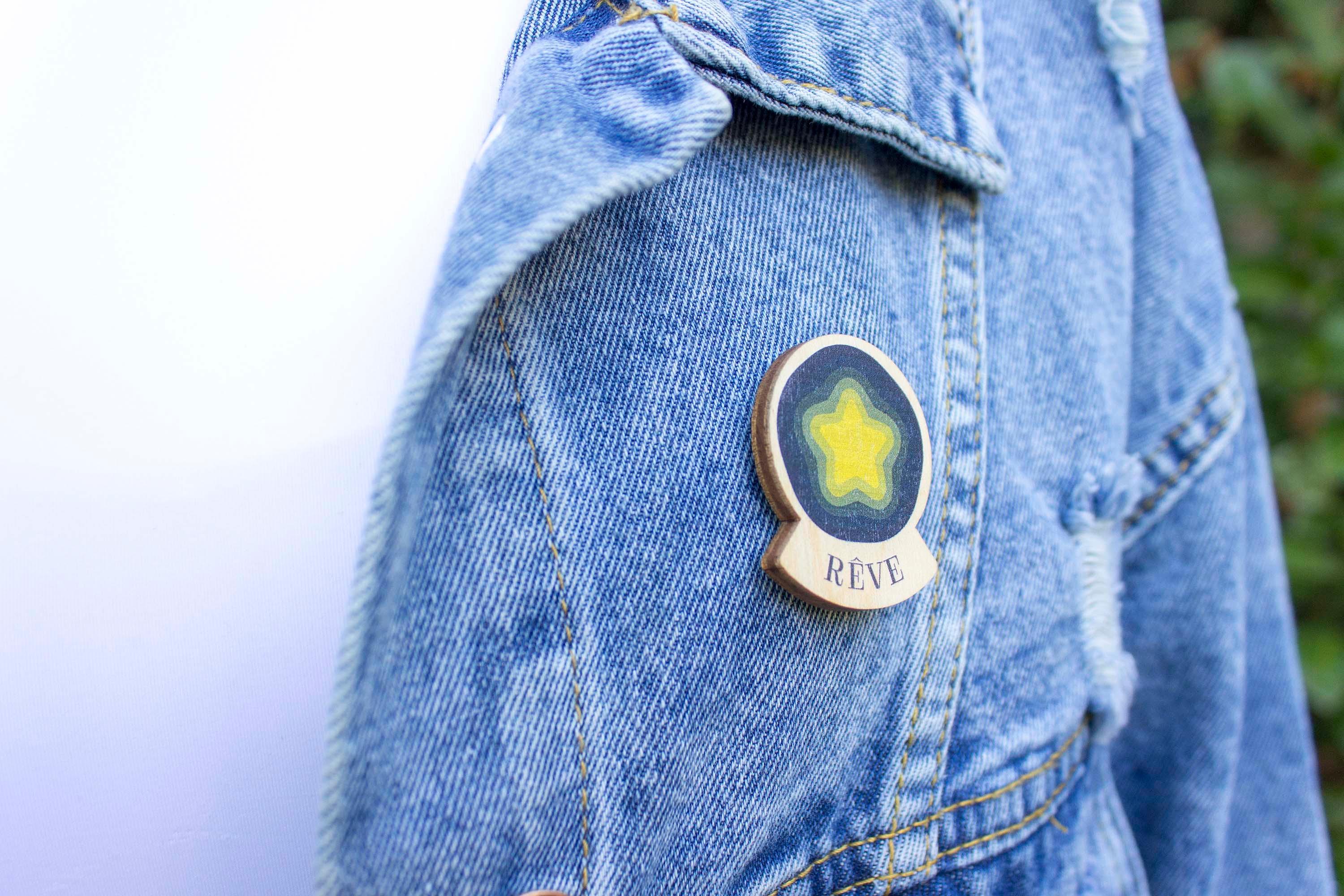 Broche - Etat d'esprits - Reine Mère