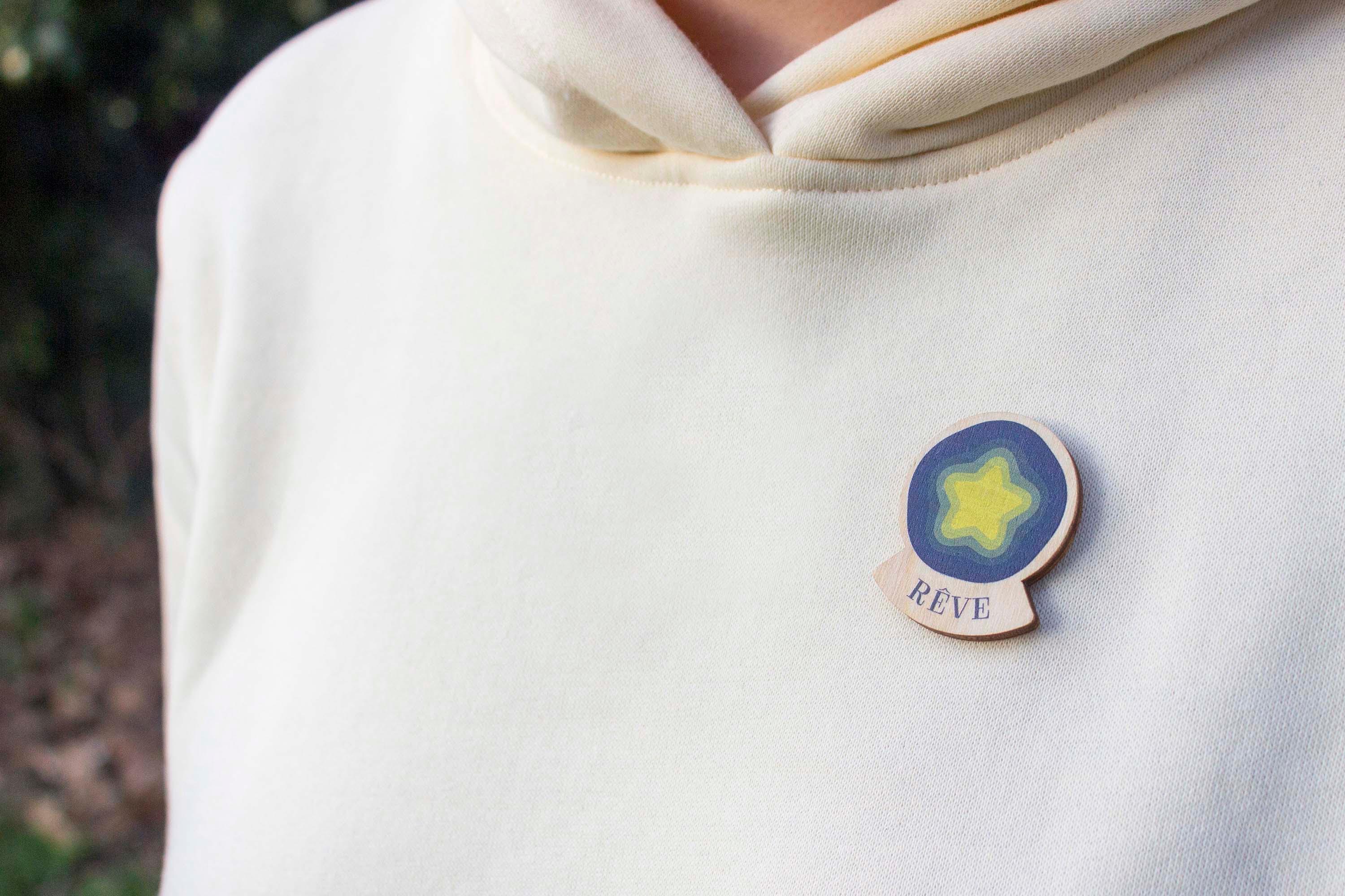 Broche - Etat d'esprits - Reine Mère