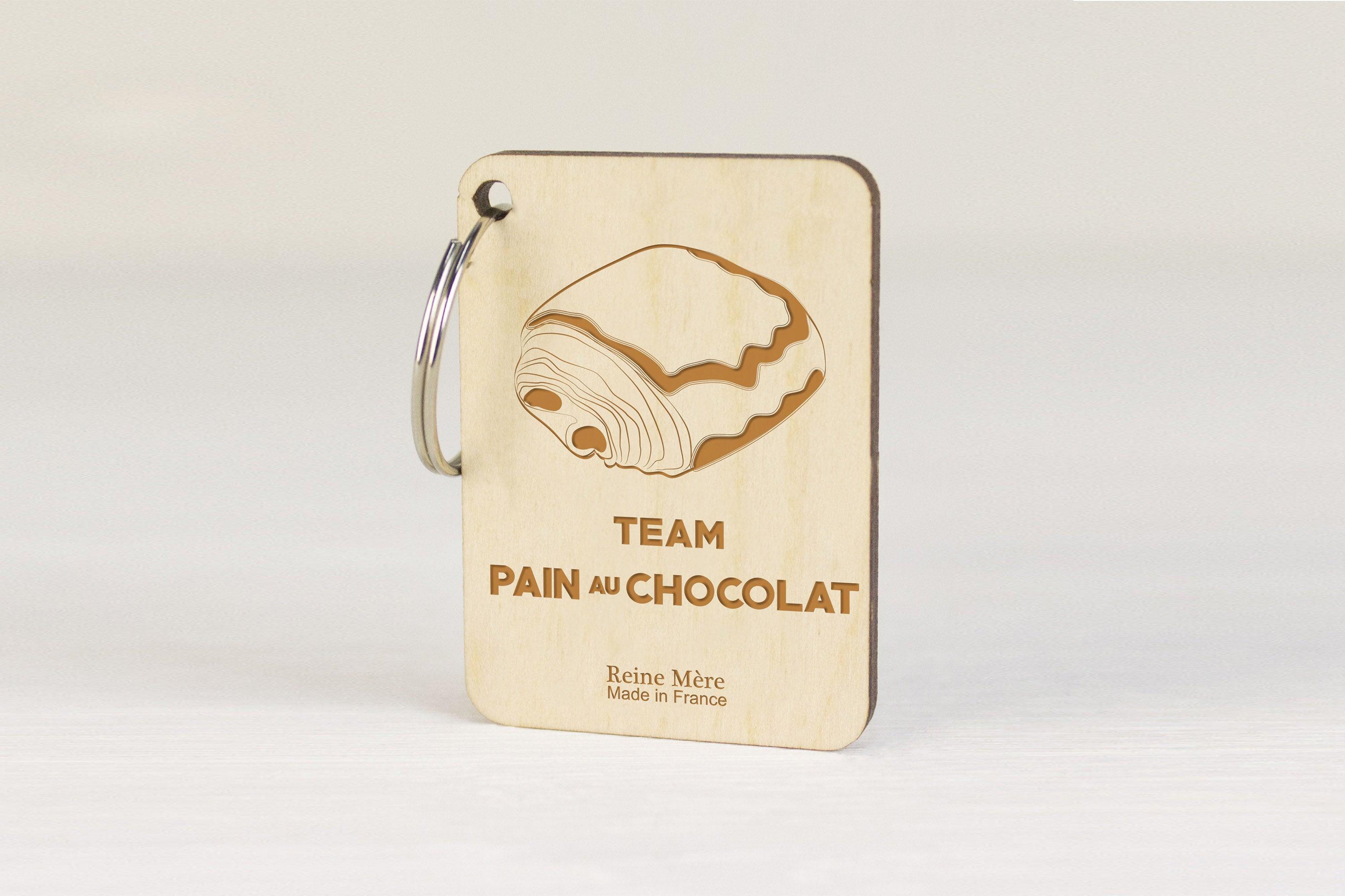 Porte-clés Pain au Chocolat vs Chocolatine - Reine Mère