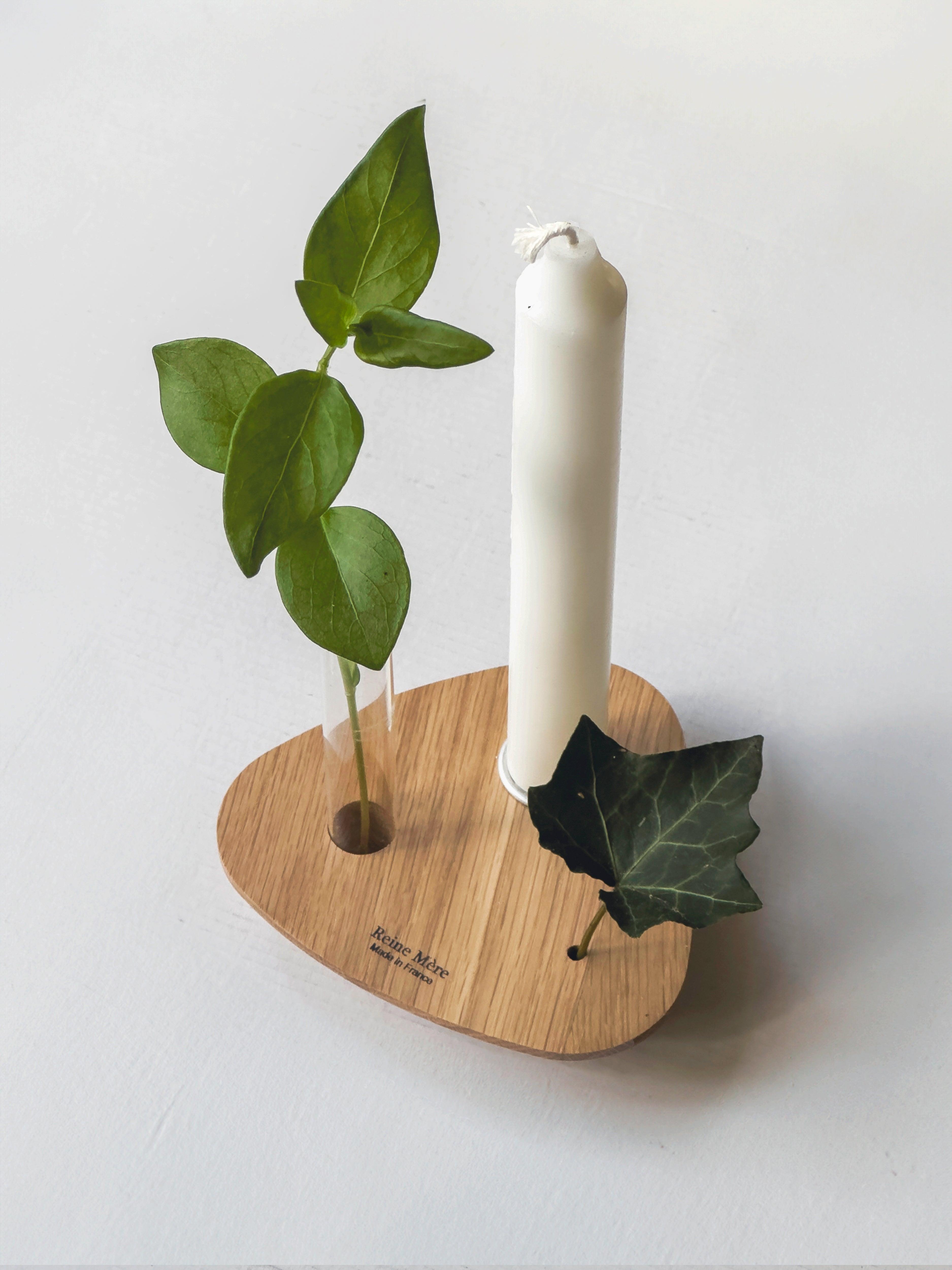 Archipel - Bougeoirs en chêne