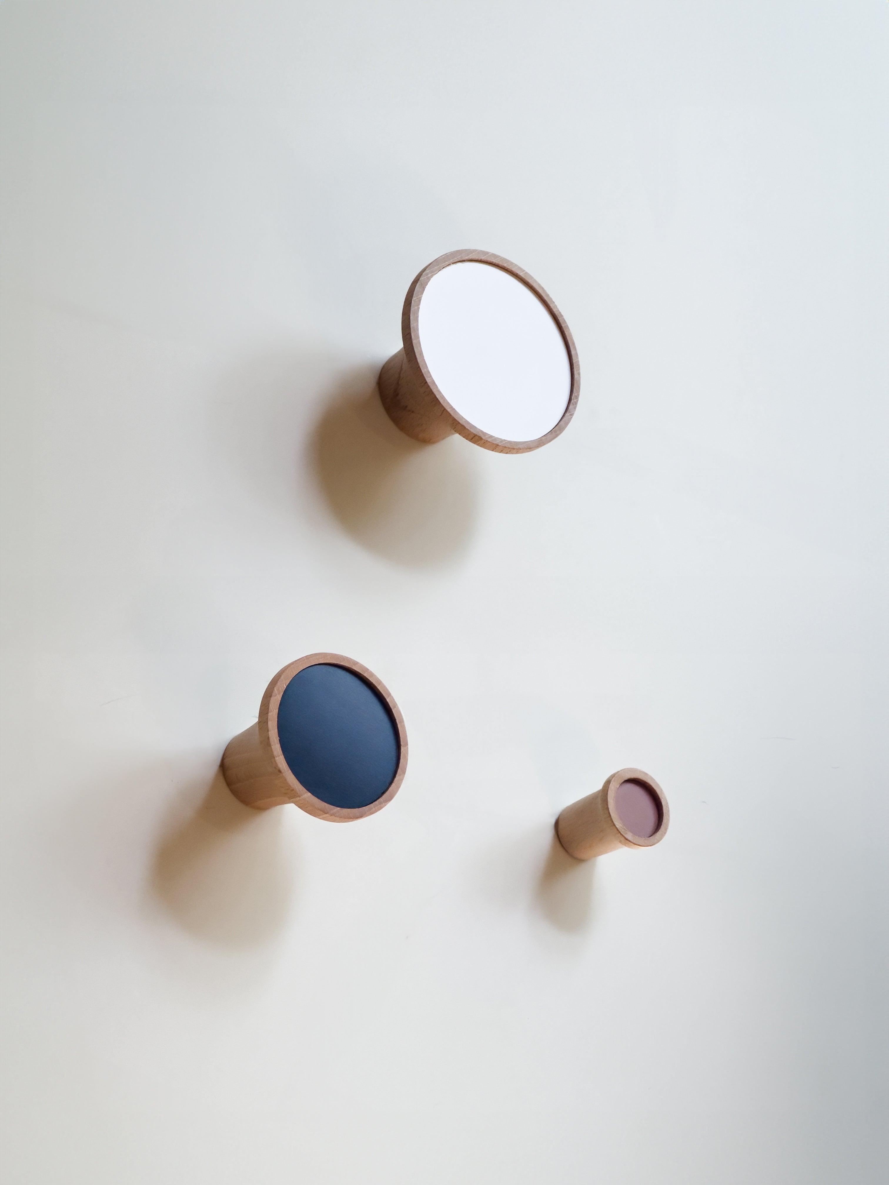 Clairon - Patère en hêtre