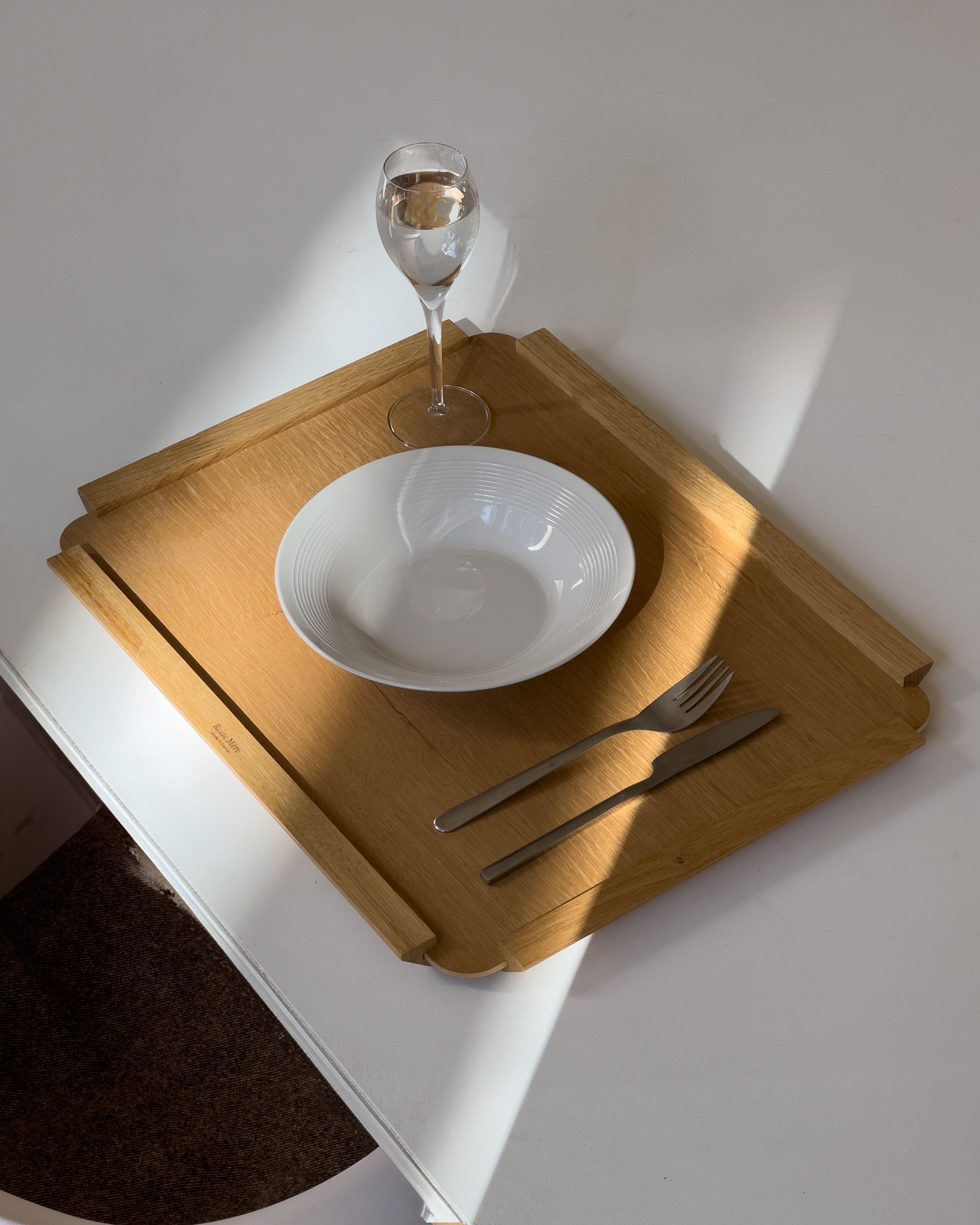 Corniche - Plateau en chêne