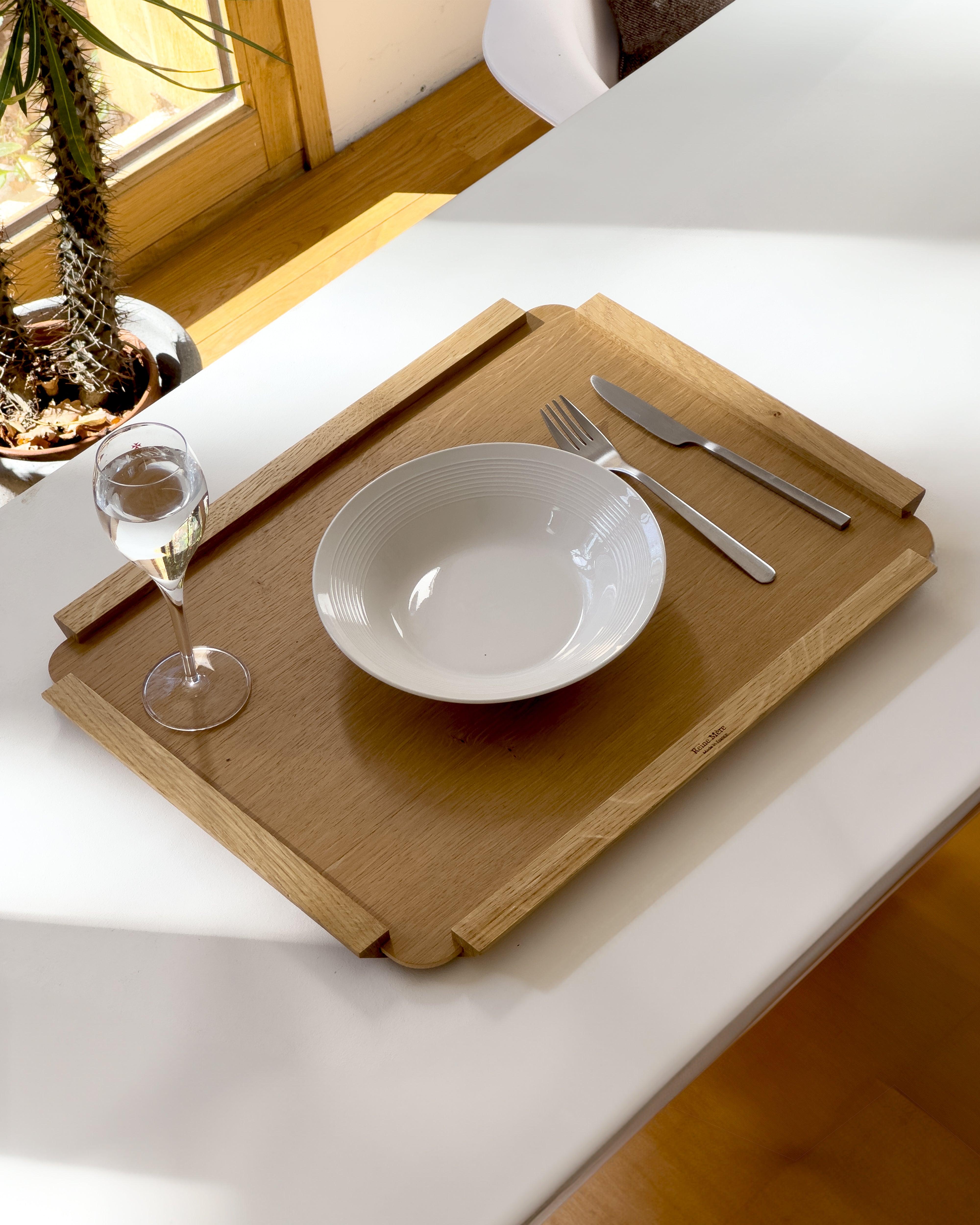 Corniche - Plateau en chêne