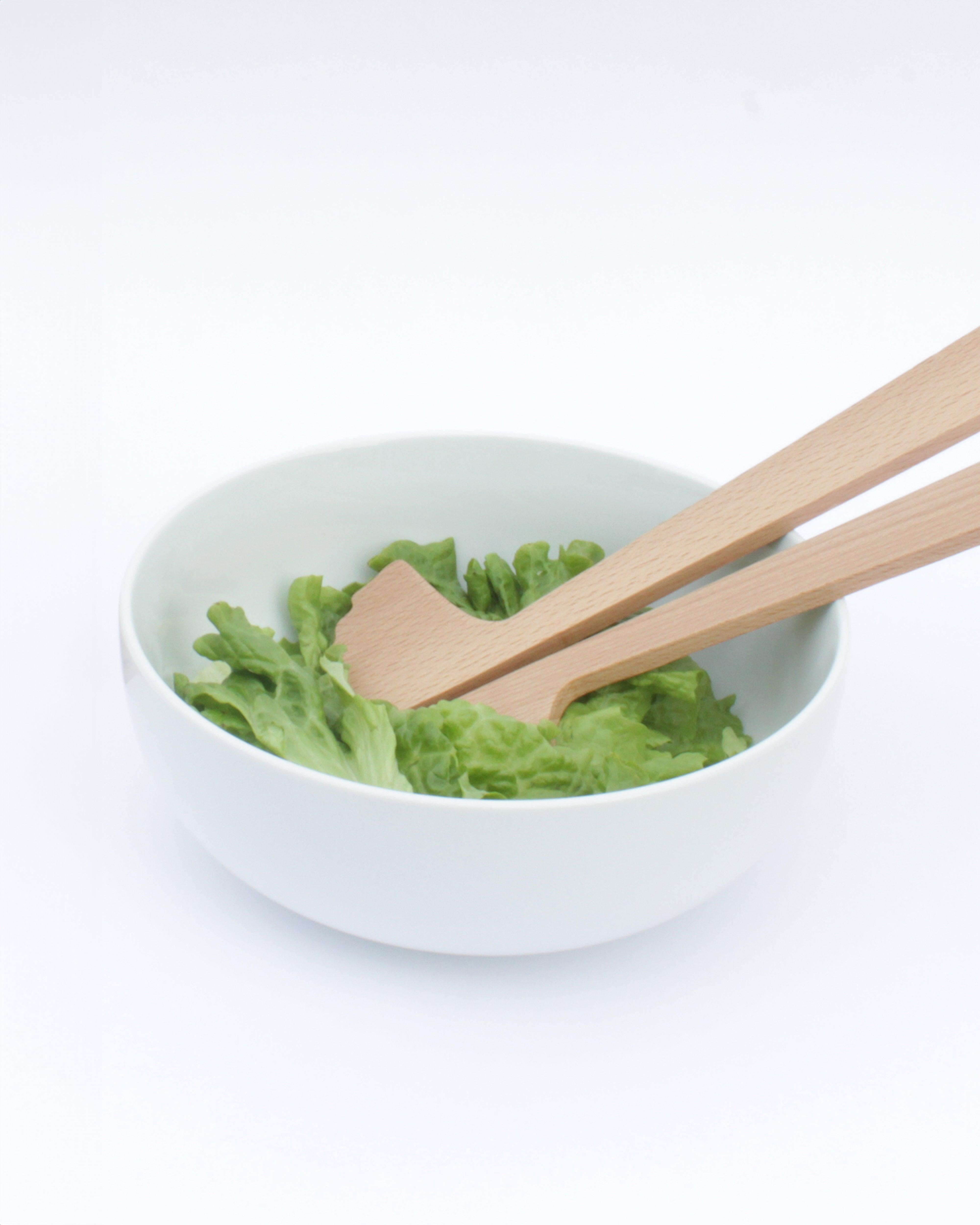 Ginkgo - Couverts à salade en hêtre