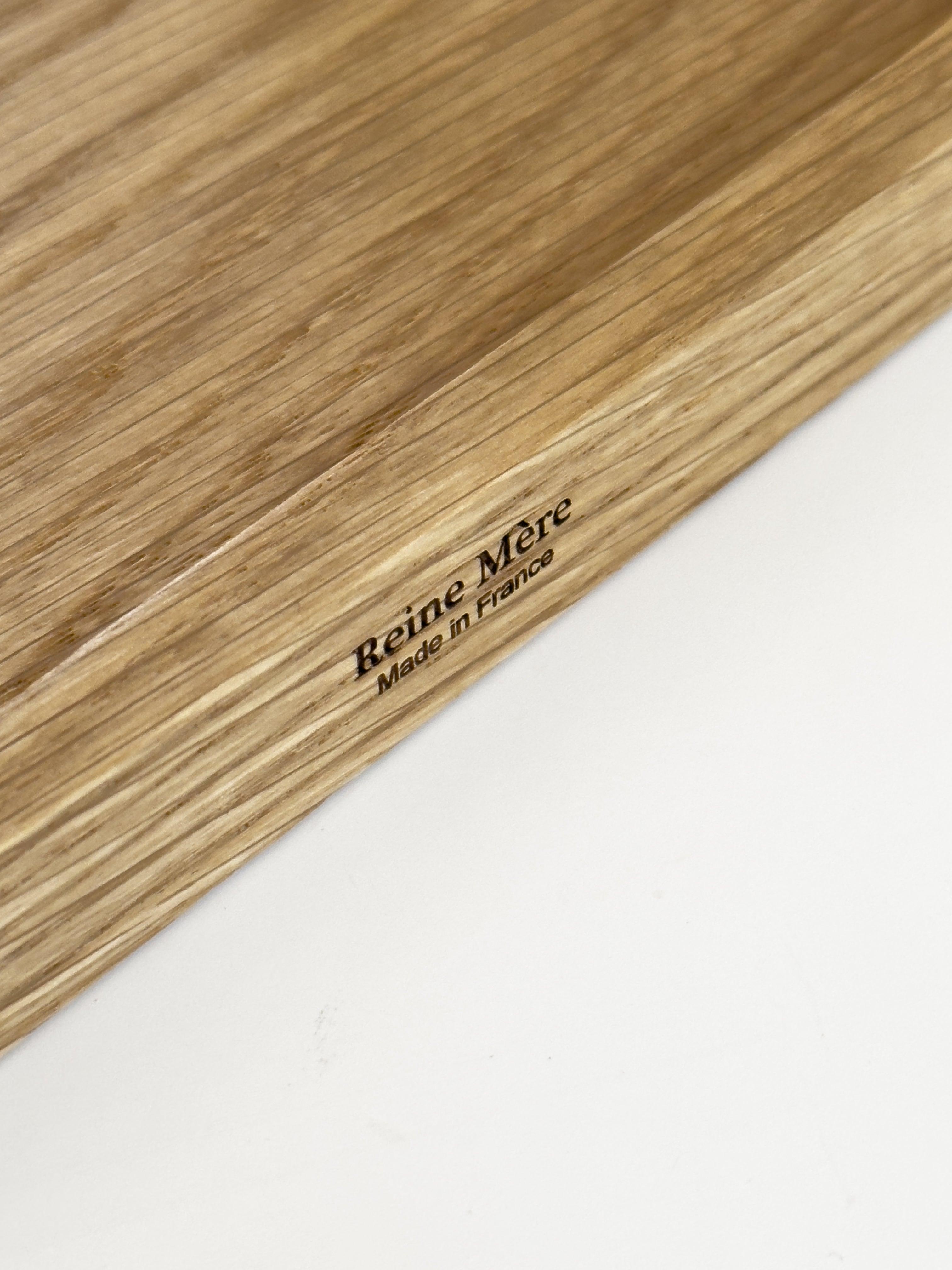 Alice - Miroir à poser avec rangement en chêne