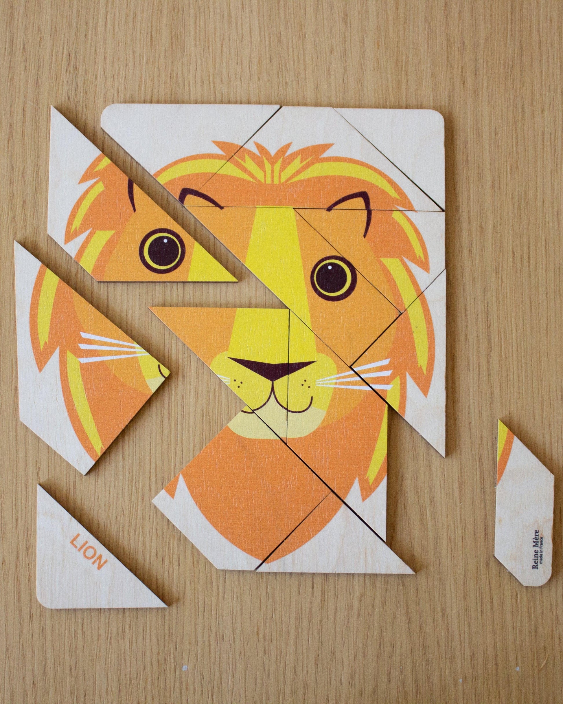 Tangram - 14 pièces - Reine Mère