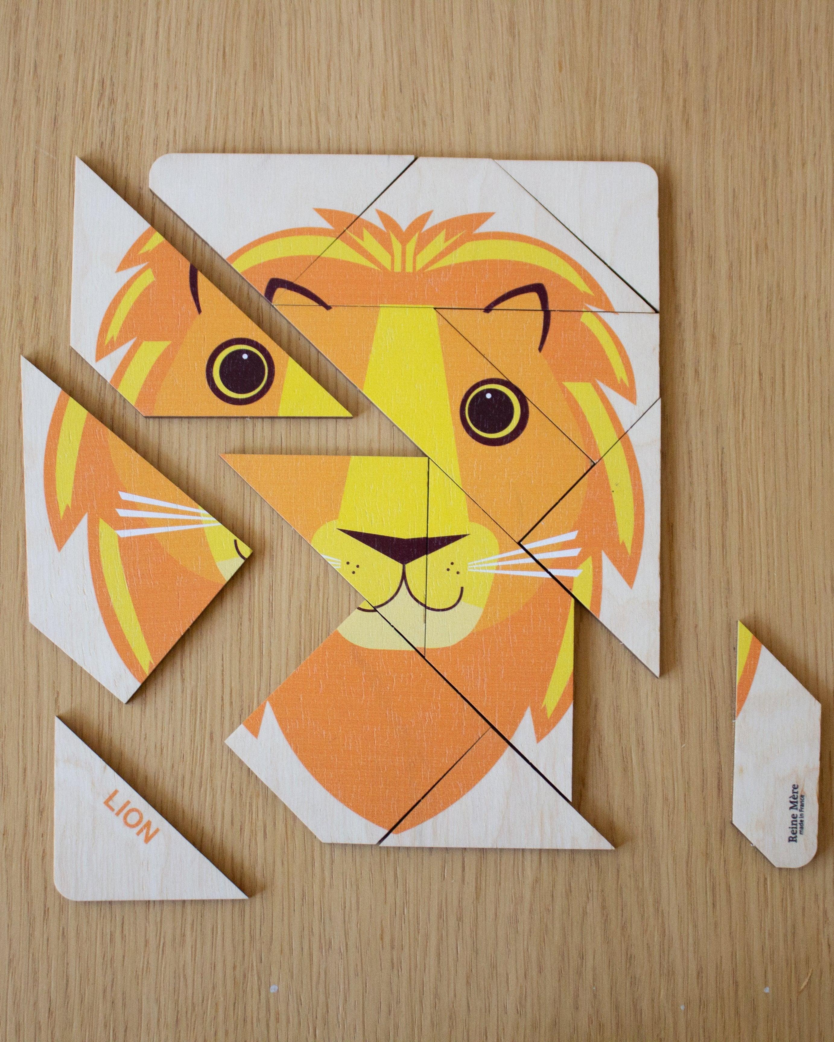 Tangram - 14 pièces - Reine Mère