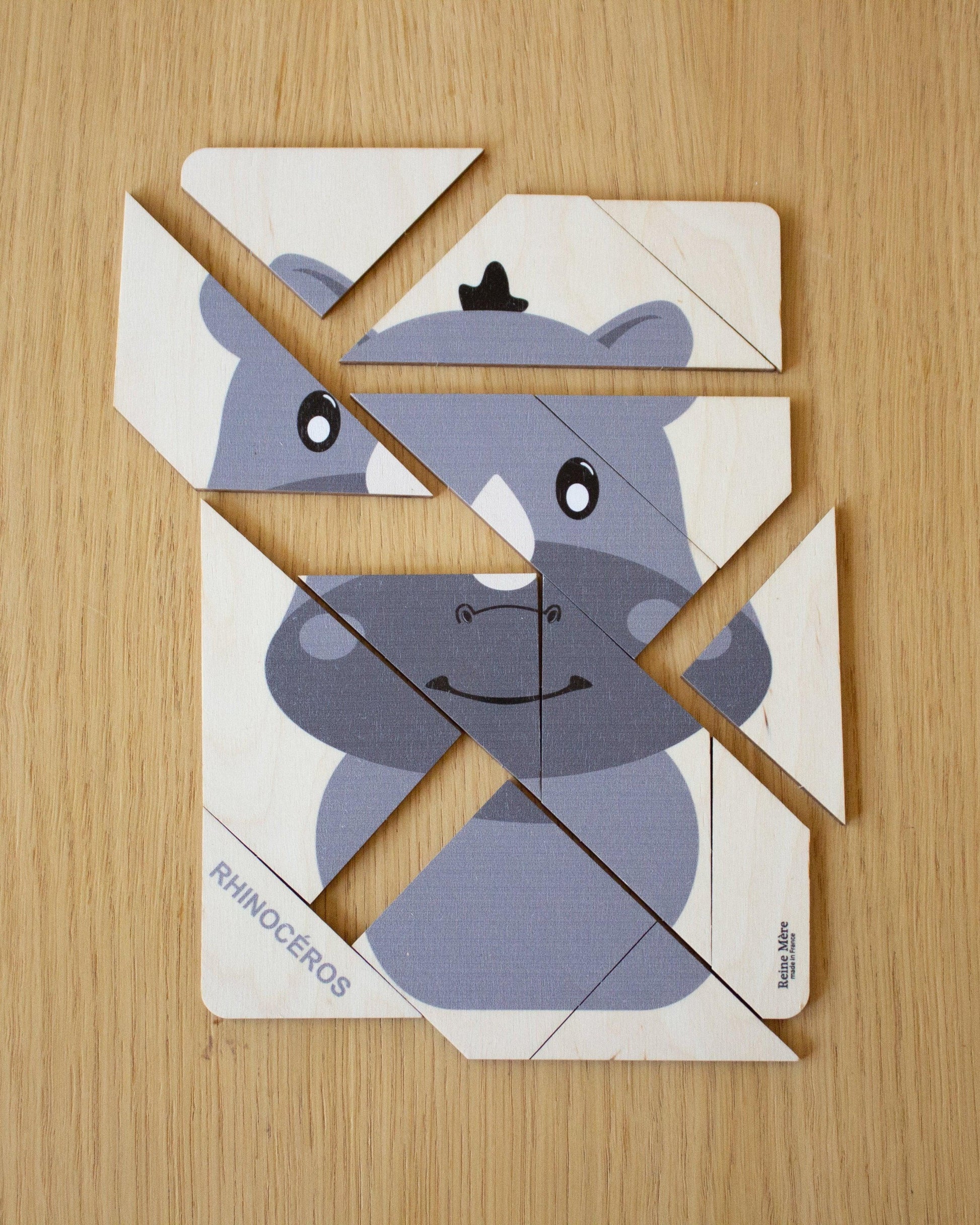 Tangram - 14 pièces - Reine Mère