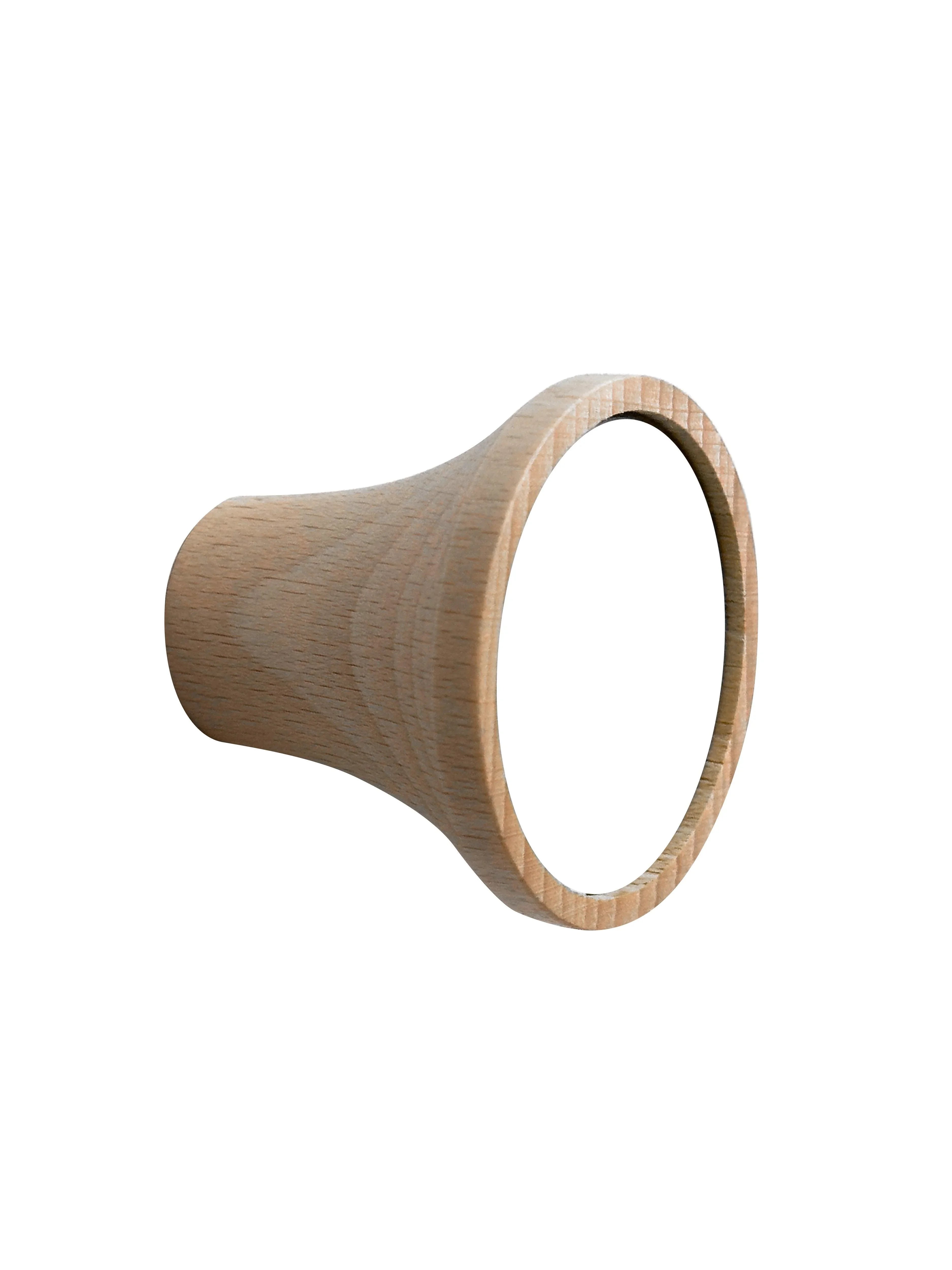 Clairon - Patère en hêtre