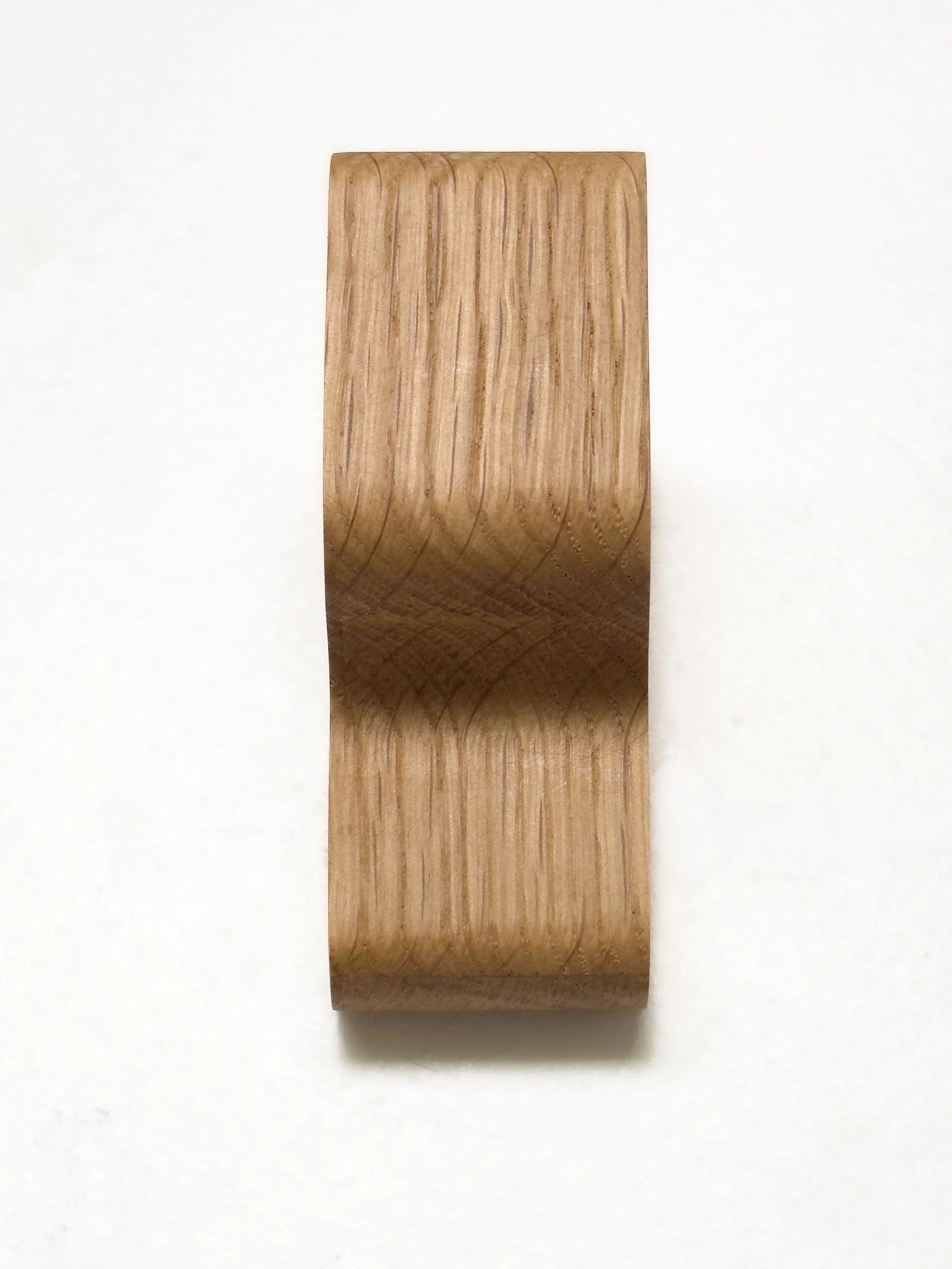 Patère Virgule en chêne massif