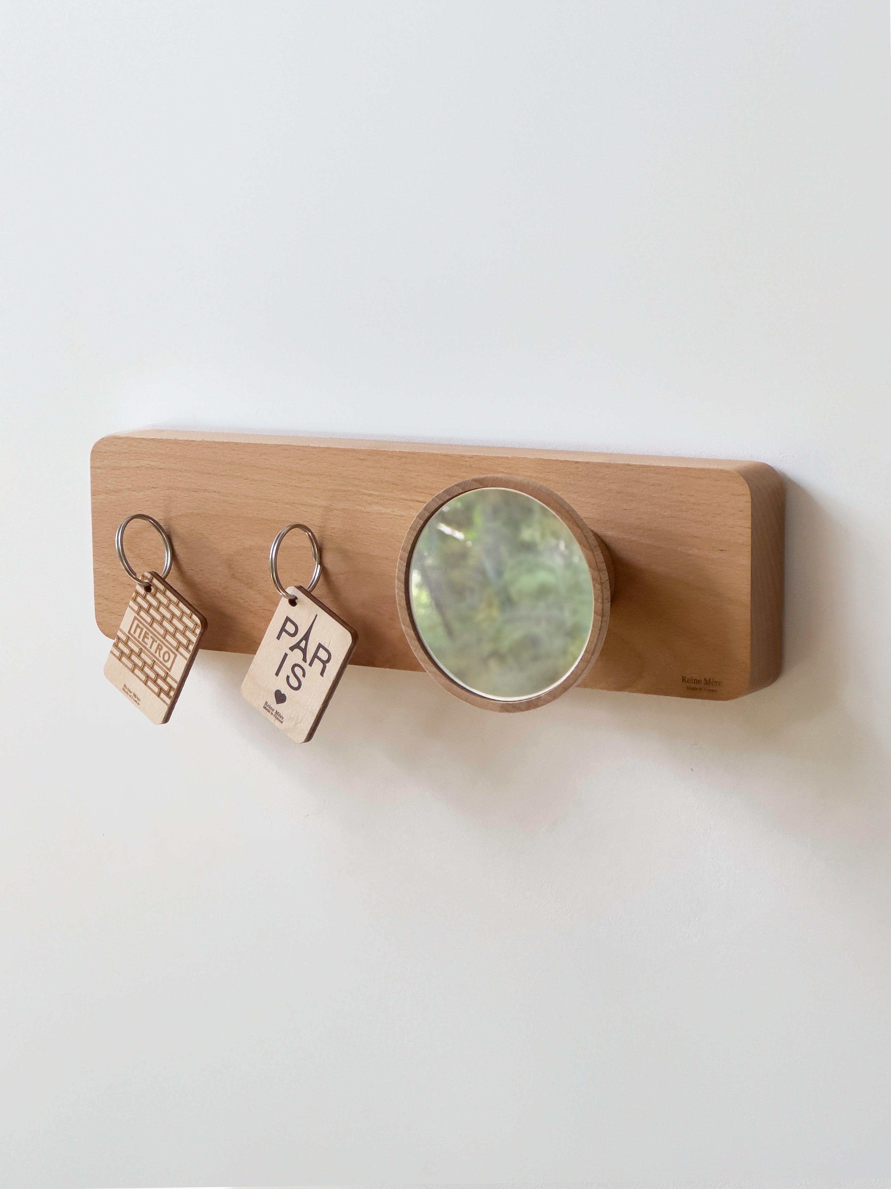 Newton - Porte-clés magnétiques en hêtre