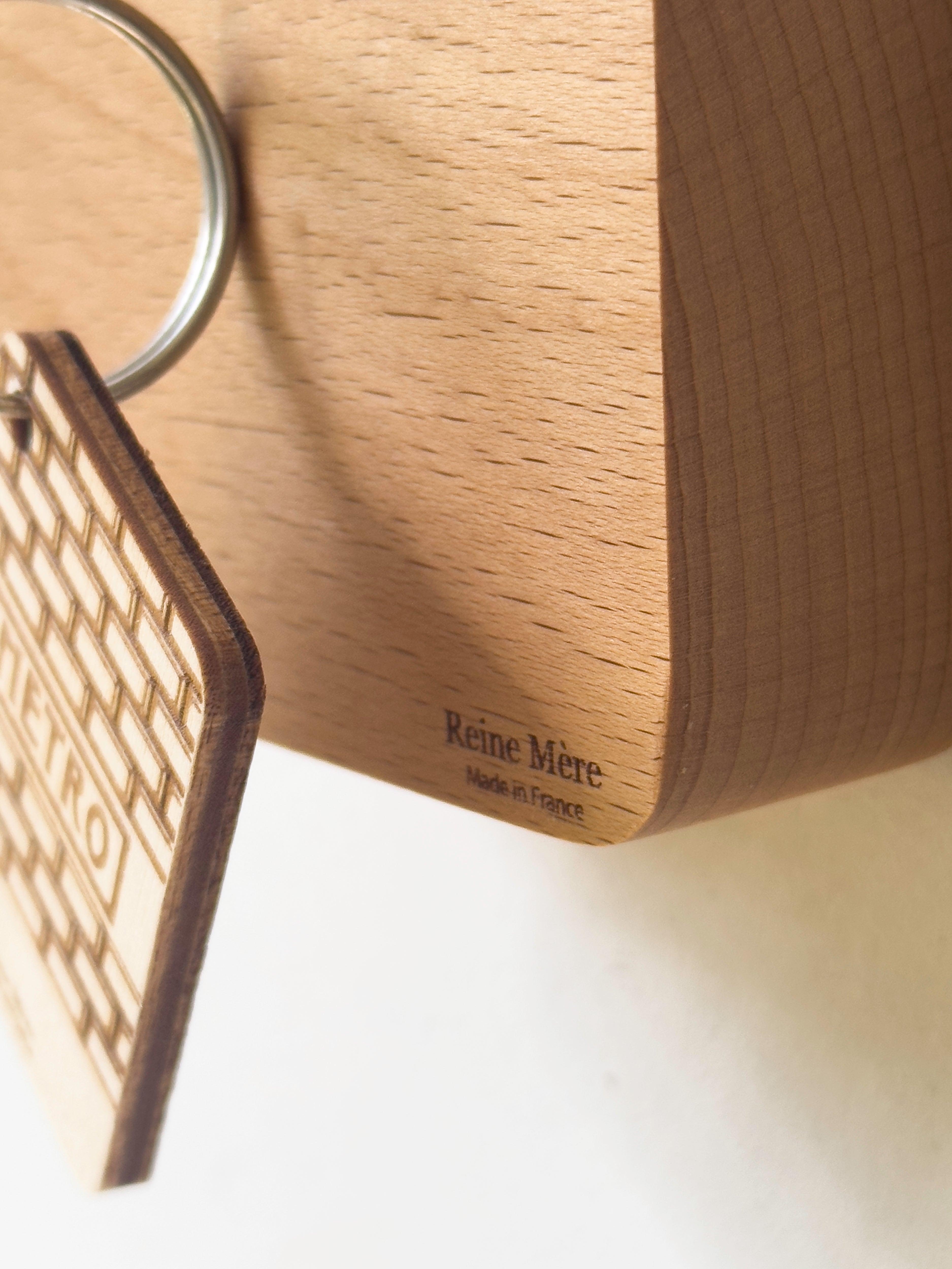 Newton - Porte-clés magnétiques en hêtre