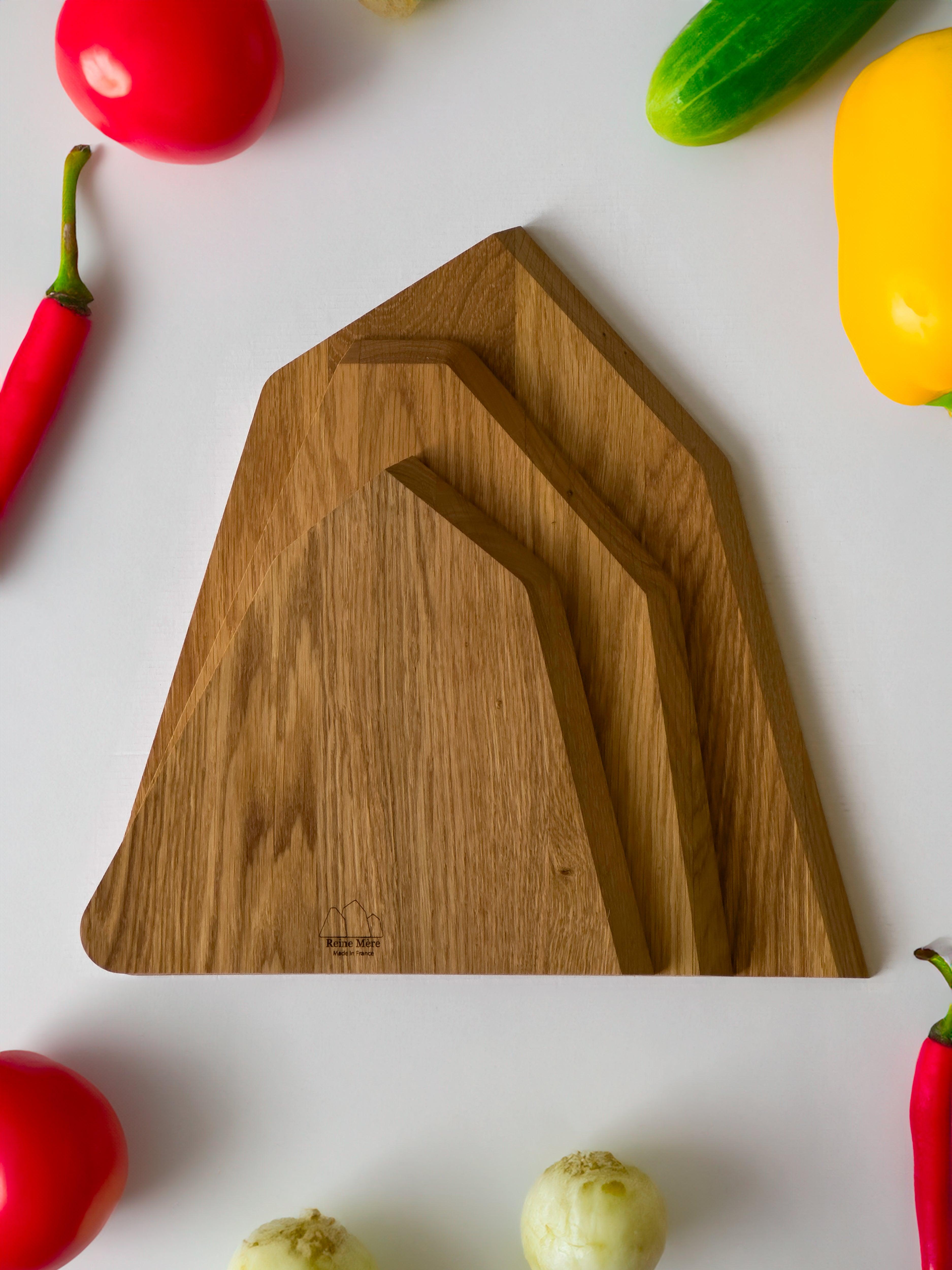 Pyrénées - Planches à découper en chêne