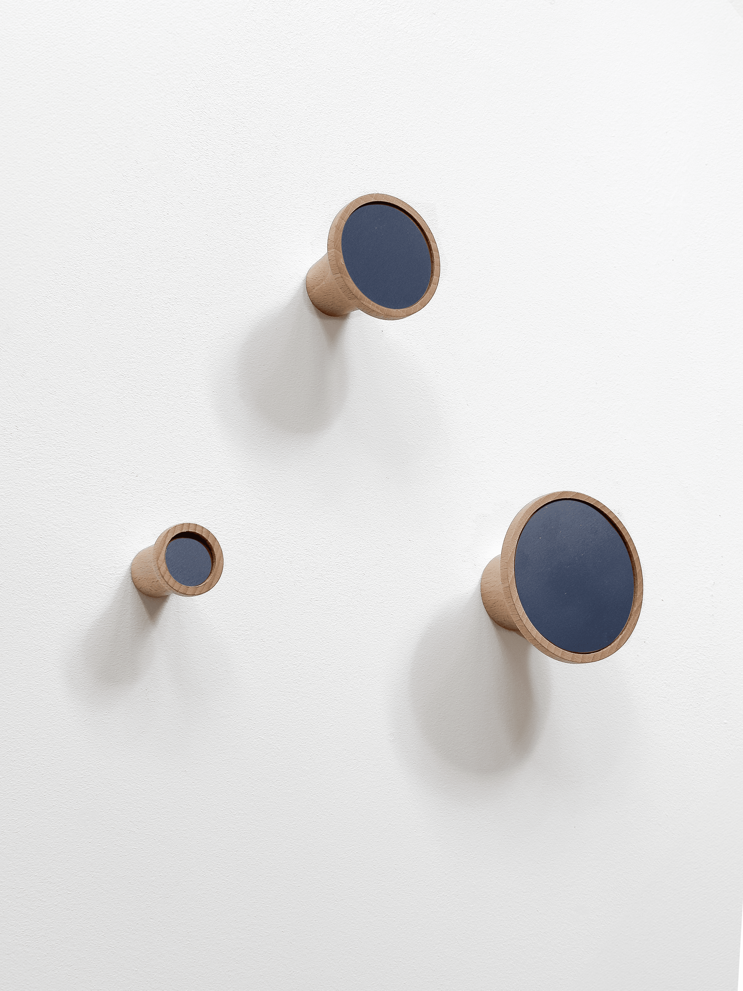 Set Clairon - Set de 3 patères en hêtre