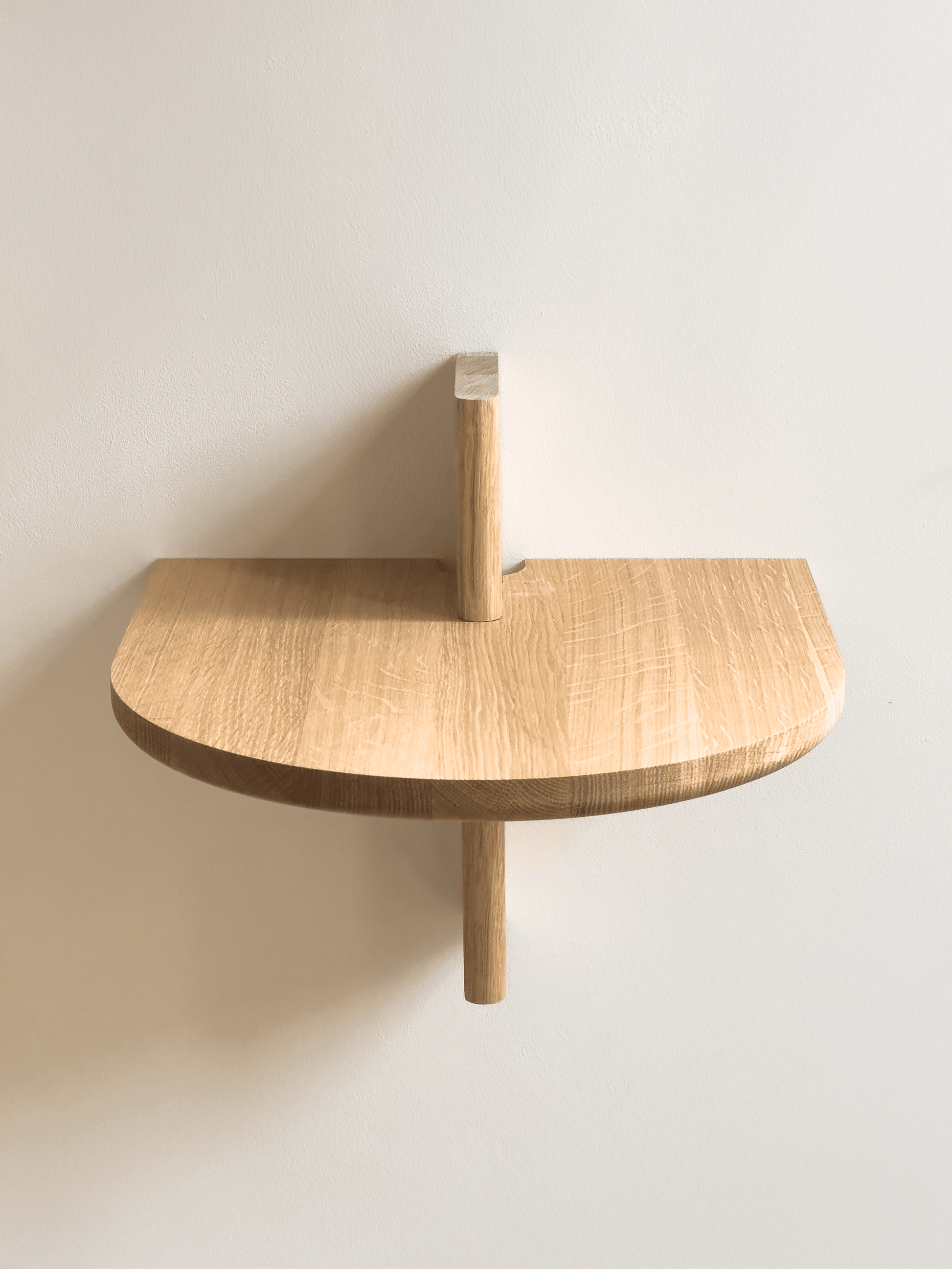 Etagere de chevet chêne Morphée simple face
