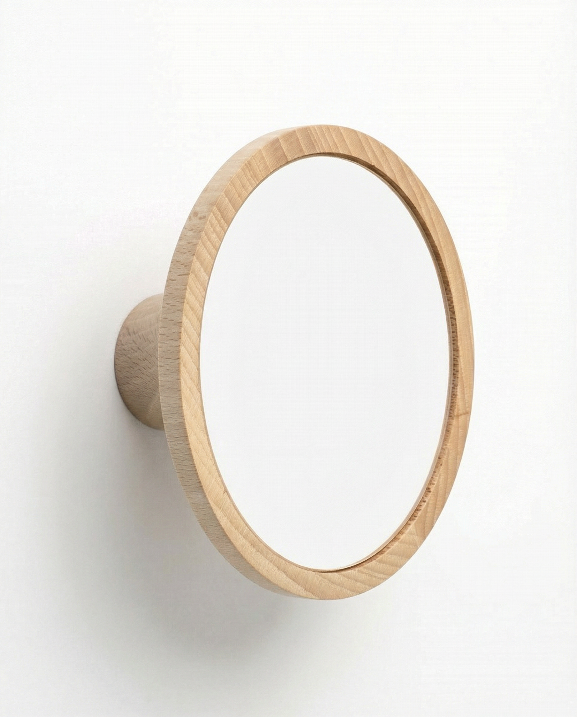 Clairon - Patère en hêtre