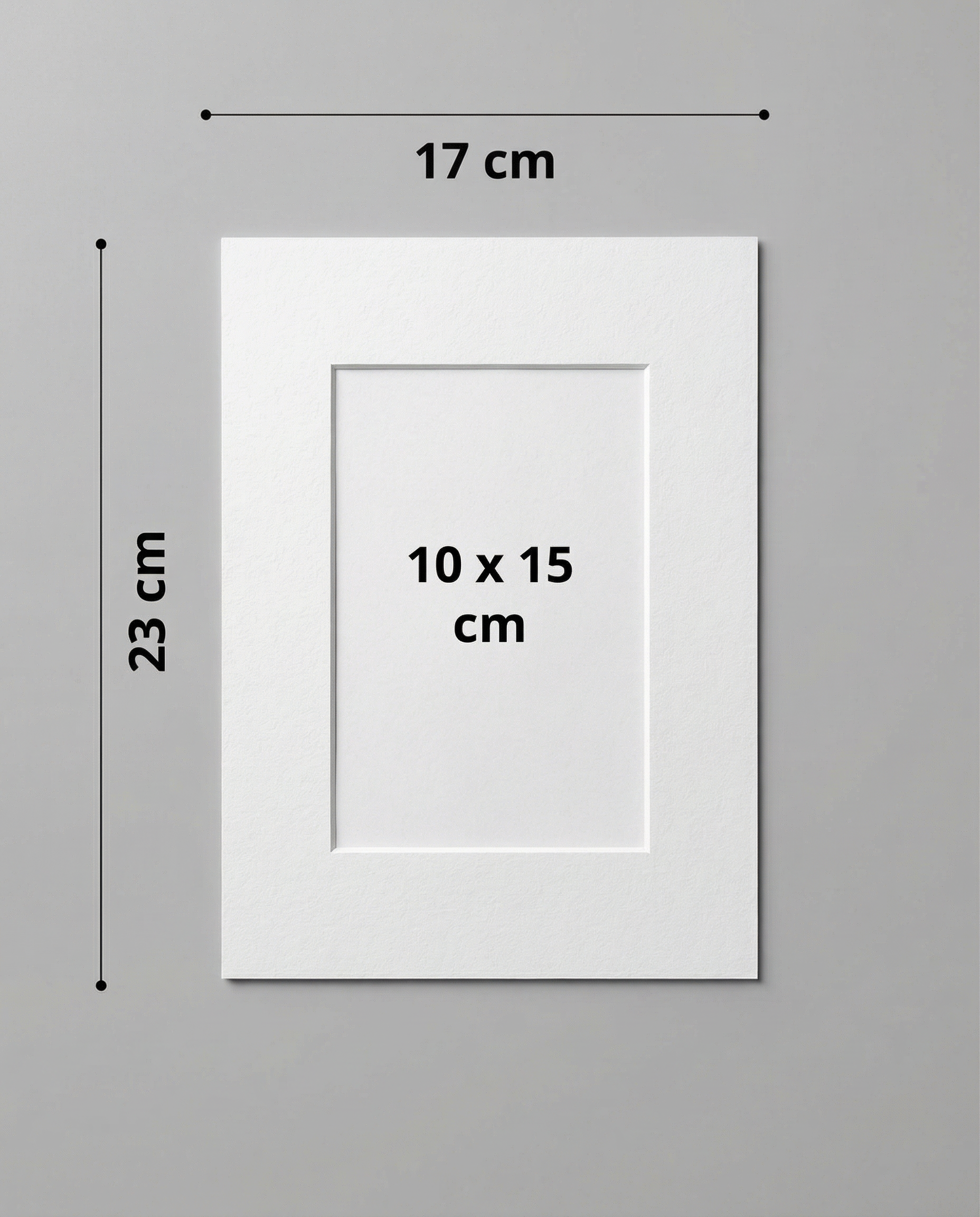 Passe-Partout Blanc Standard (6 tailles)
