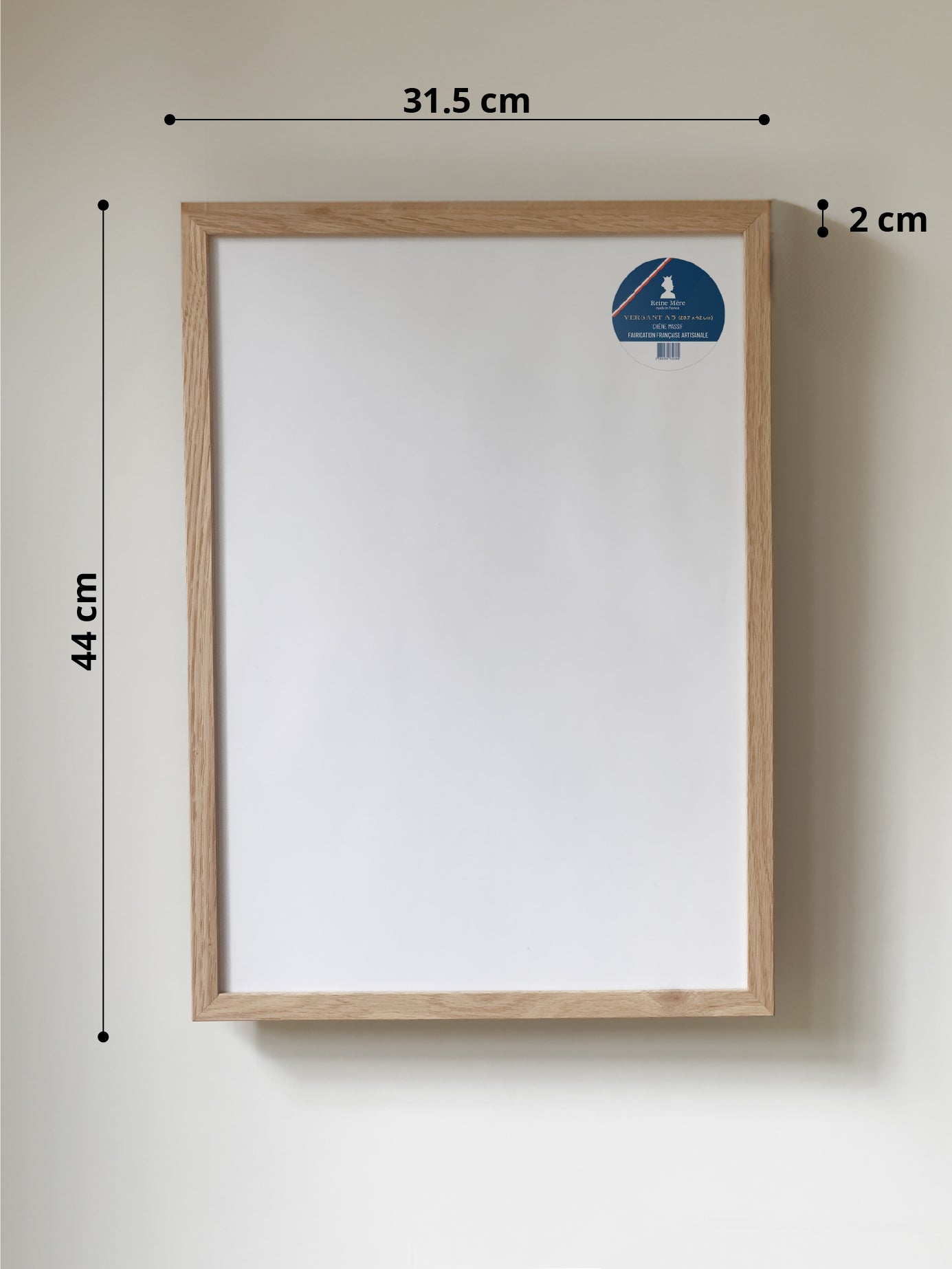 Versant - Cadre en chêne massif