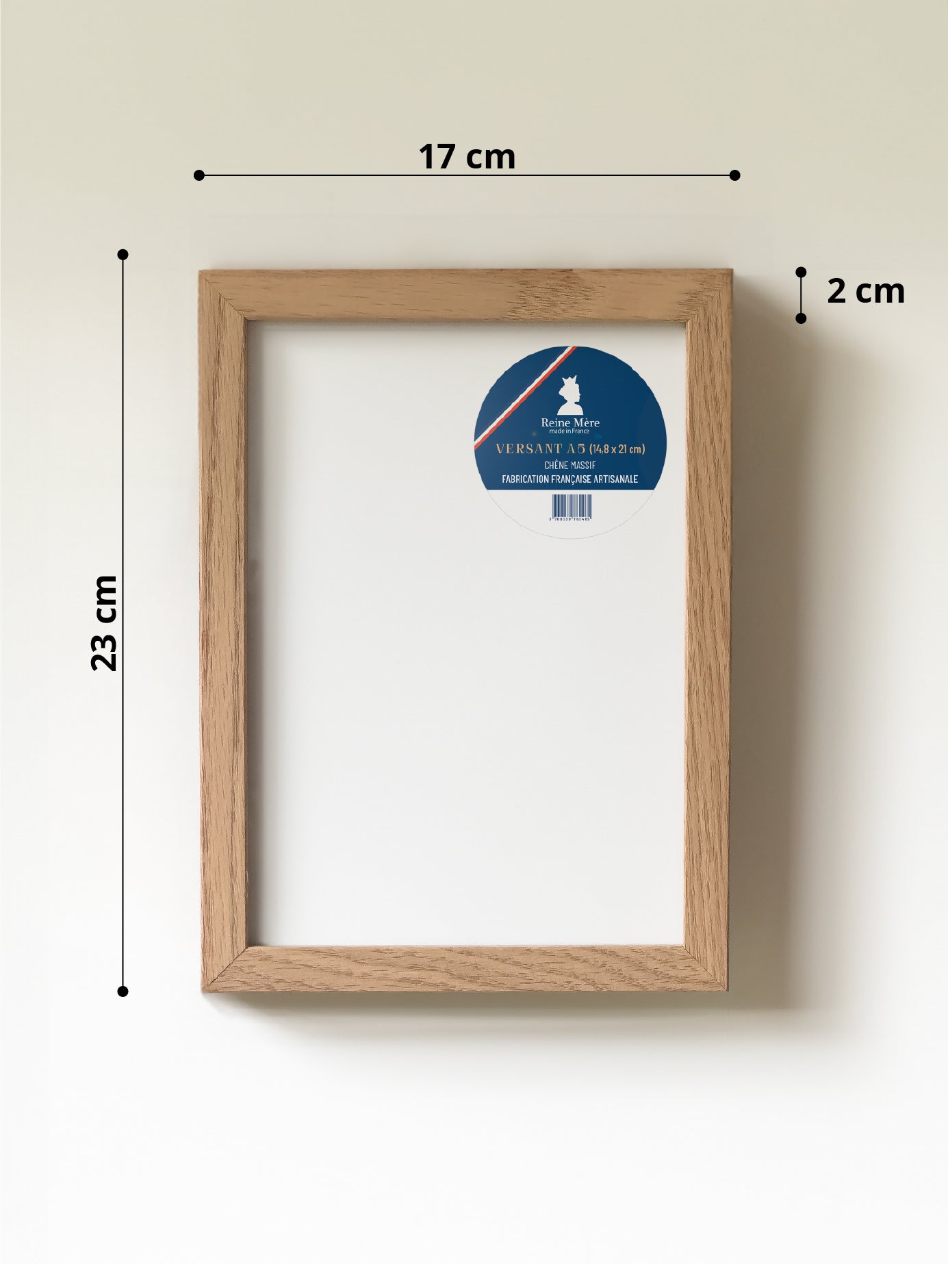 Versant - Cadre en chêne massif