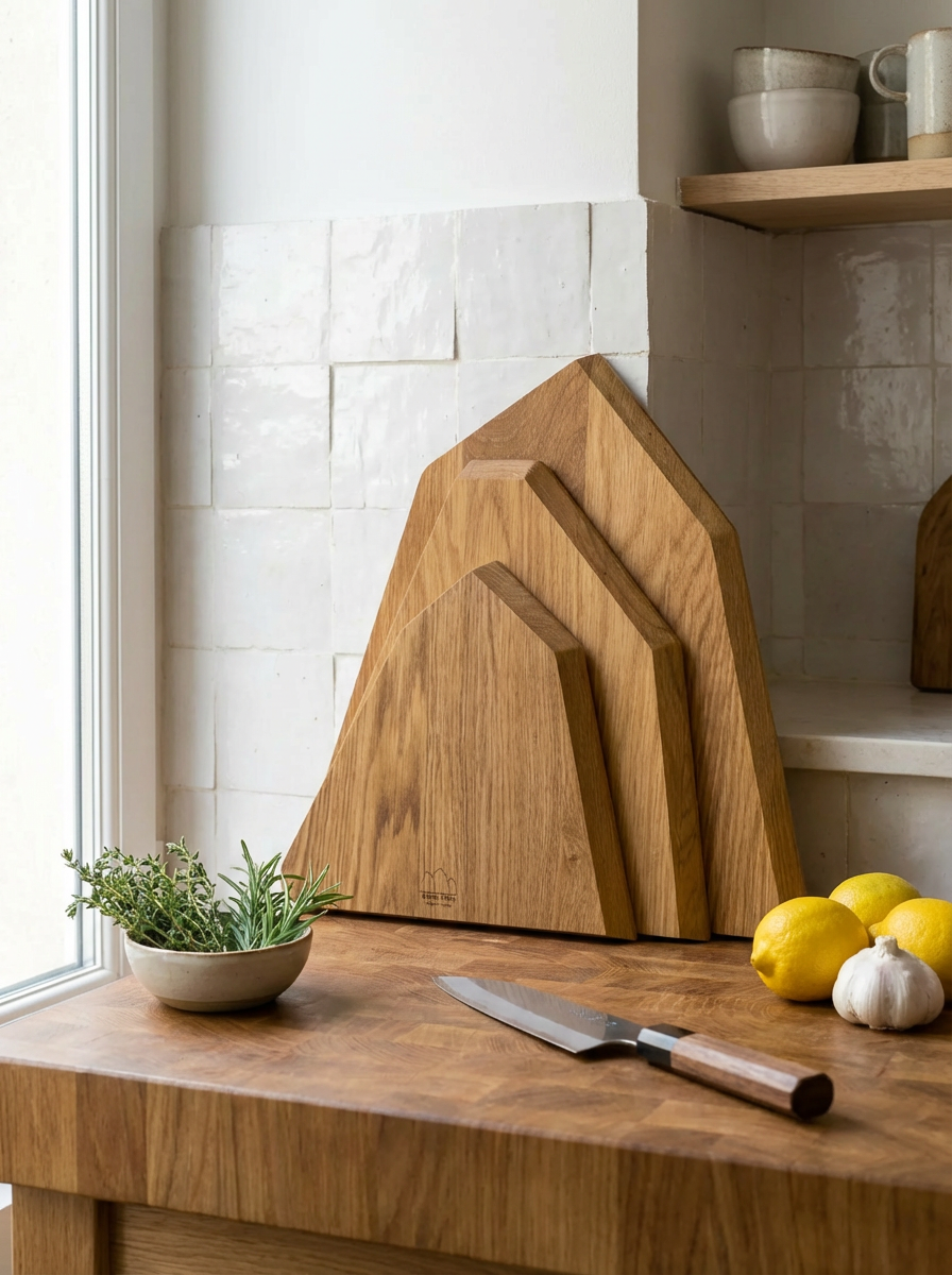 Pyrénées - Planches à découper en chêne