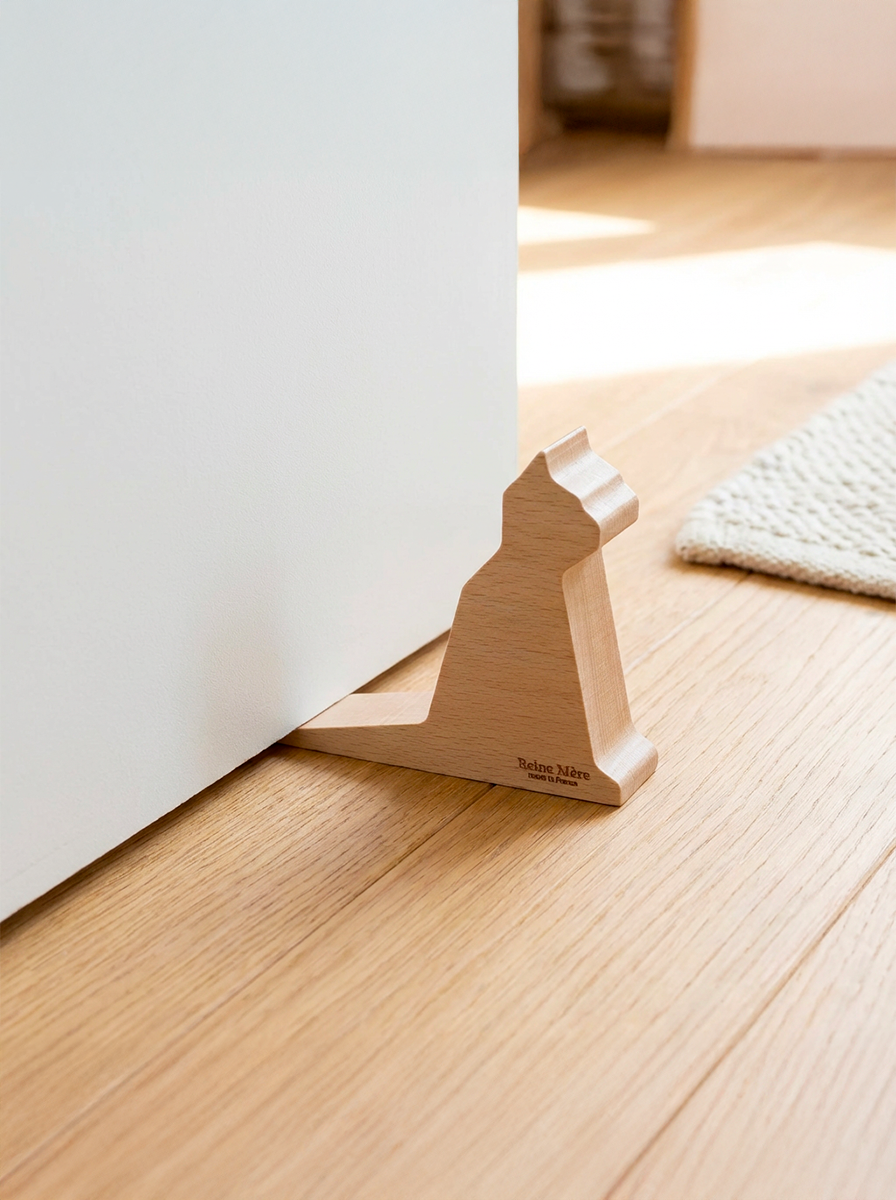 Sachat - Cale porte en hêtre